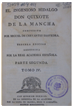 El ingenioso hidalgo don Quijote de la Mancha de Ibarra